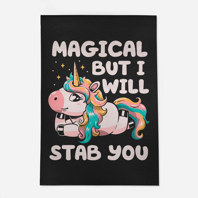 Magical But Will Stab You-None-Indoor-Rug-koalastudio