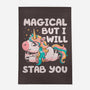 Magical But Will Stab You-None-Indoor-Rug-koalastudio