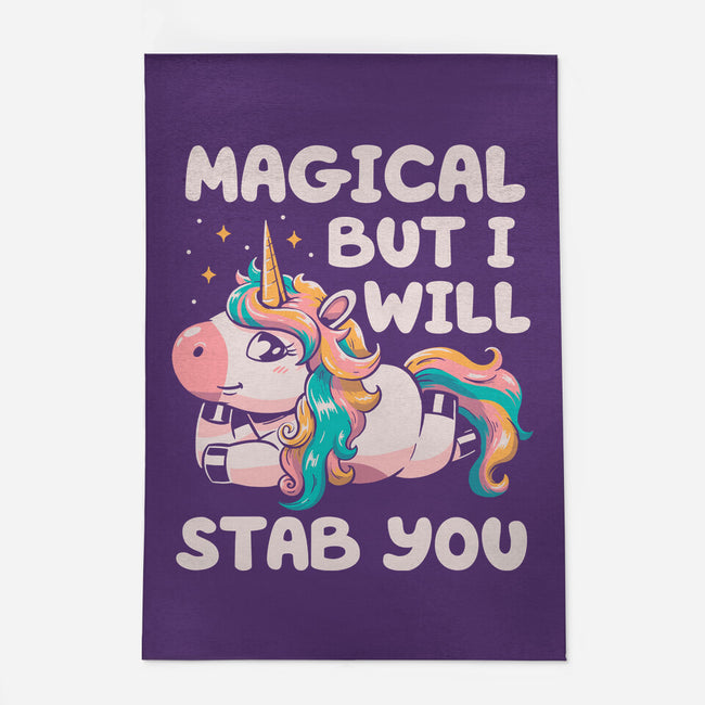 Magical But Will Stab You-None-Outdoor-Rug-koalastudio