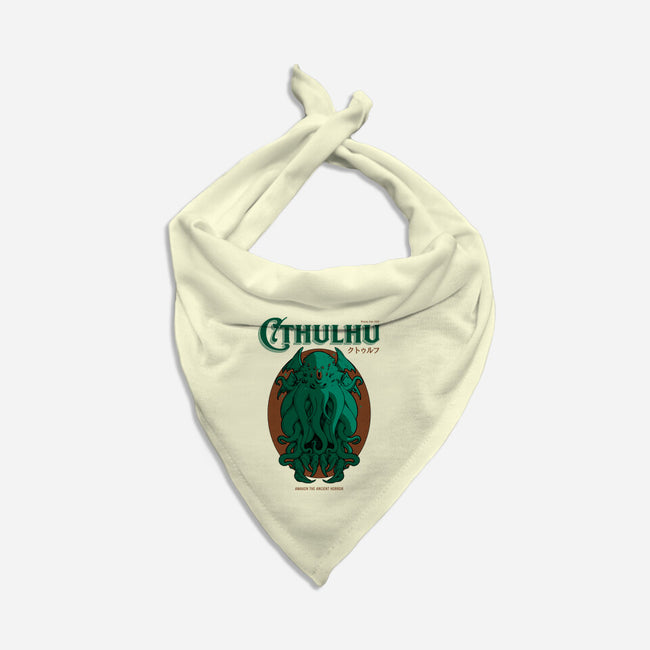 Cthulhu Magazine-Dog-Bandana-Pet Collar-Hafaell