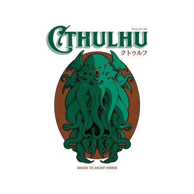 Cthulhu Magazine-Womens-Off Shoulder-Sweatshirt-Hafaell