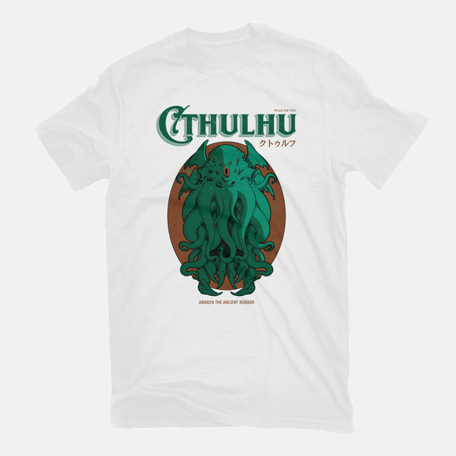 Cthulhu Magazine-Mens-Heavyweight-Tee-Hafaell