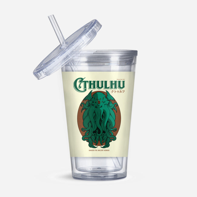 Cthulhu Magazine-None-Acrylic Tumbler-Drinkware-Hafaell
