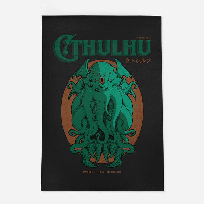 Cthulhu Magazine-None-Outdoor-Rug-Hafaell