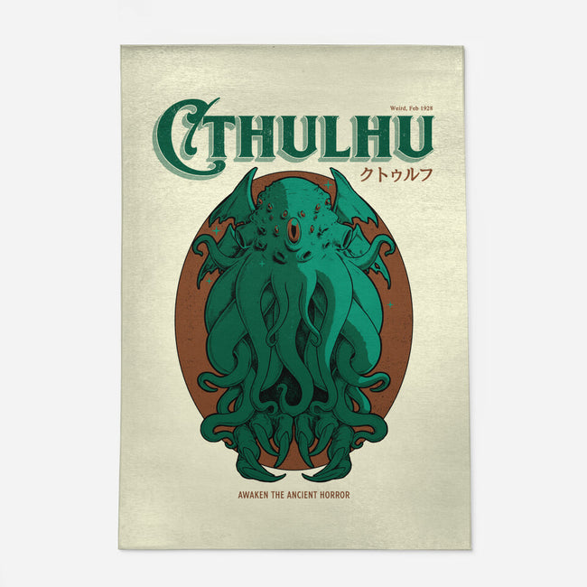 Cthulhu Magazine-None-Outdoor-Rug-Hafaell