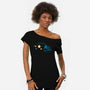 A Space Trap-Womens-Off Shoulder-Tee-sachpica