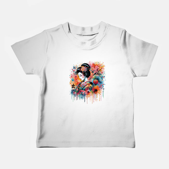 Geiko Watercolor-Baby-Basic-Tee-DrMonekers