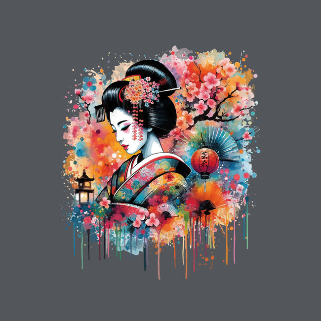 Geiko Watercolor-Unisex-Basic-Tee-DrMonekers