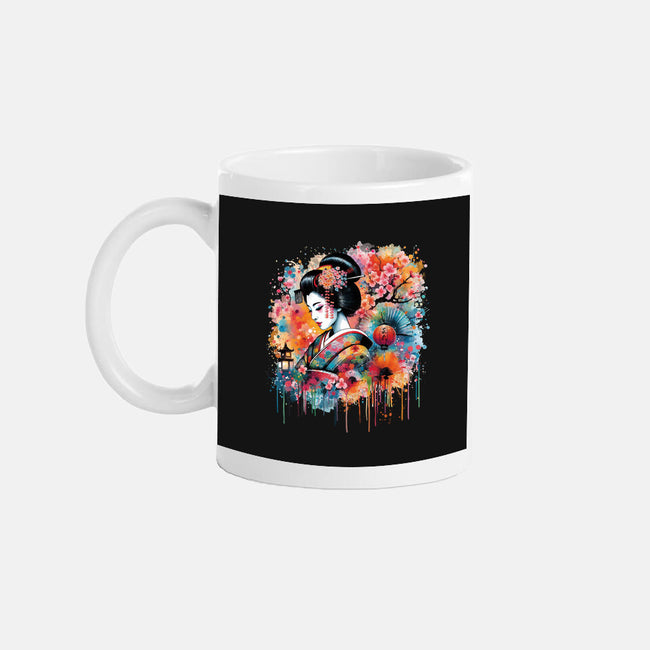 Geiko Watercolor-None-Mug-Drinkware-DrMonekers