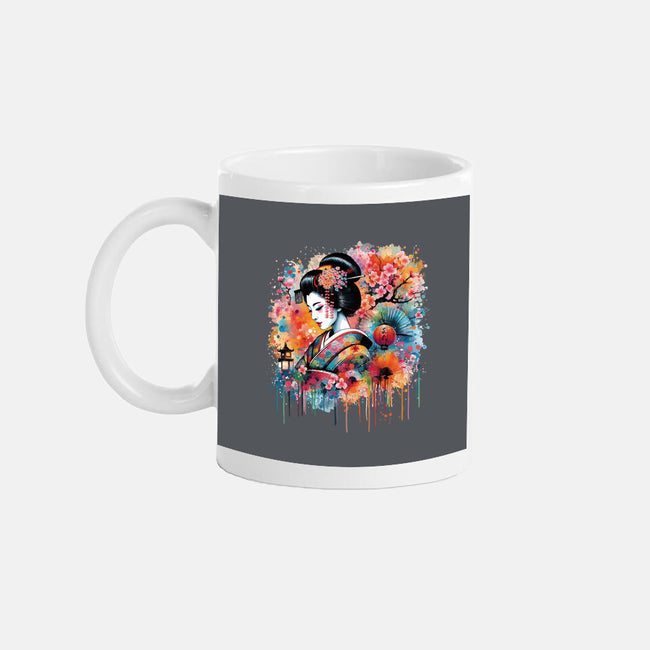 Geiko Watercolor-None-Mug-Drinkware-DrMonekers