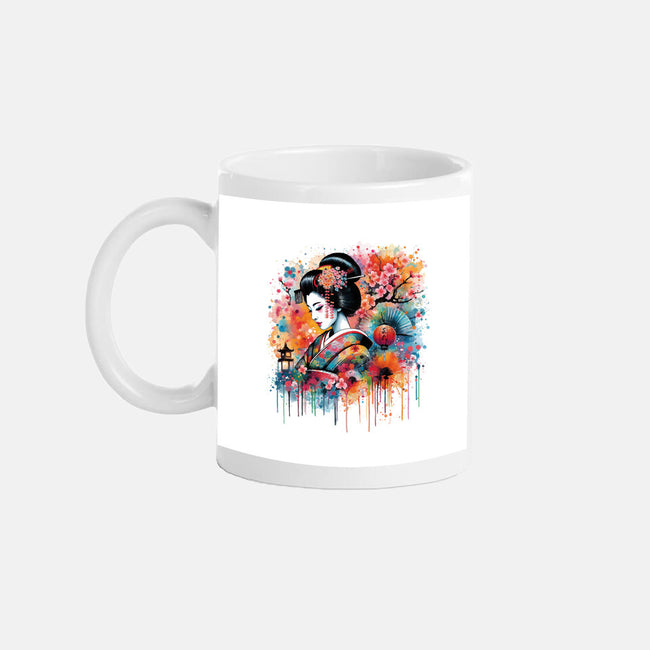 Geiko Watercolor-None-Mug-Drinkware-DrMonekers