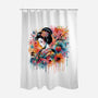 Geiko Watercolor-None-Polyester-Shower Curtain-DrMonekers