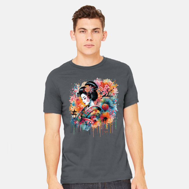 Geiko Watercolor-Mens-Heavyweight-Tee-DrMonekers