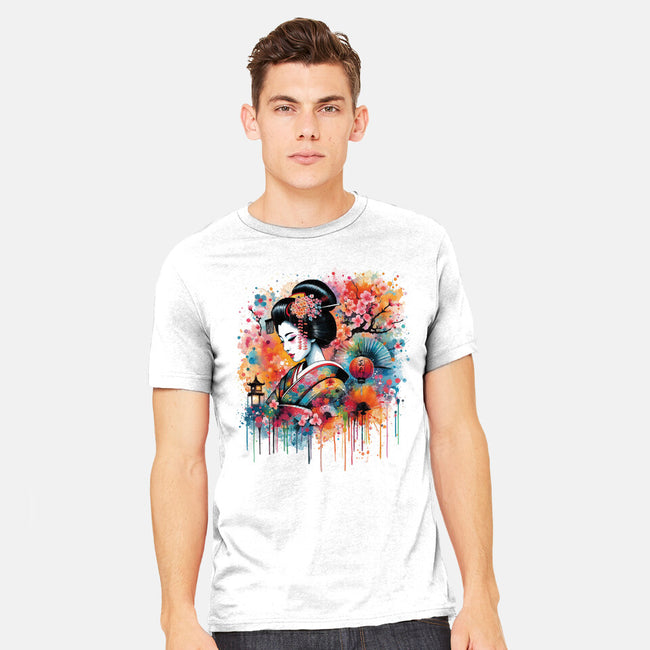 Geiko Watercolor-Mens-Heavyweight-Tee-DrMonekers