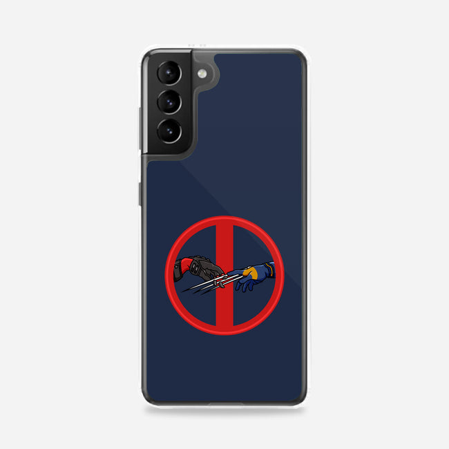 The Third Coming-Samsung-Snap-Phone Case-rocketman_art