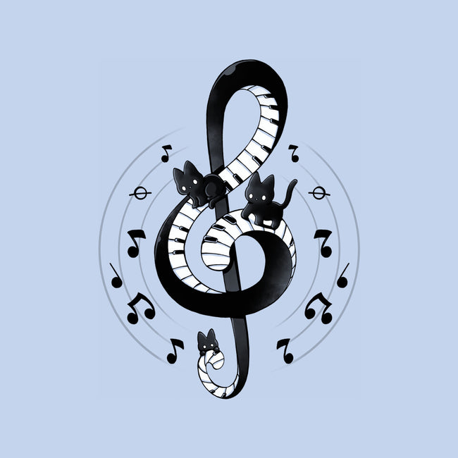 Violin Key Kittens-None-Glossy-Sticker-Vallina84