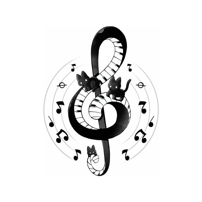 Violin Key Kittens-Baby-Basic-Tee-Vallina84