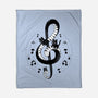 Violin Key Kittens-None-Fleece-Blanket-Vallina84