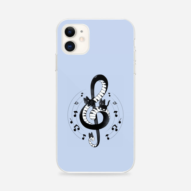 Violin Key Kittens-iPhone-Snap-Phone Case-Vallina84