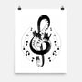 Violin Key Kittens-None-Matte-Poster-Vallina84