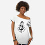 Violin Key Kittens-Womens-Off Shoulder-Tee-Vallina84