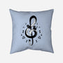 Violin Key Kittens-None-Non-Removable Cover w Insert-Throw Pillow-Vallina84