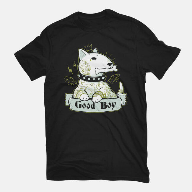 Bull Terrier Tattoo-Mens-Premium-Tee-xMorfina