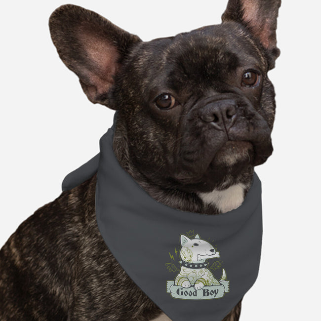 Bull Terrier Tattoo-Dog-Bandana-Pet Collar-xMorfina