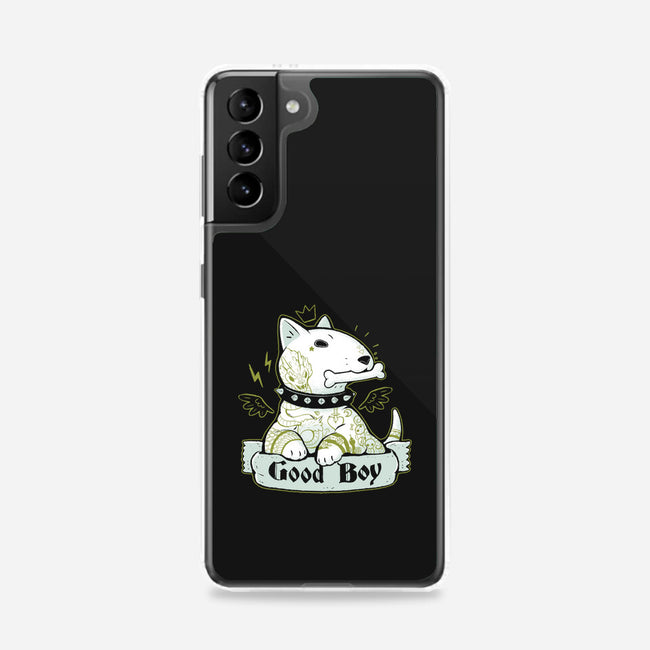 Bull Terrier Tattoo-Samsung-Snap-Phone Case-xMorfina
