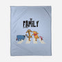 Happy Family Road-None-Fleece-Blanket-turborat14