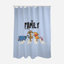 Happy Family Road-None-Polyester-Shower Curtain-turborat14