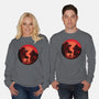 Koopa Vs Kong-Unisex-Crew Neck-Sweatshirt-rmatix