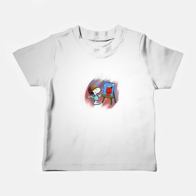 Paint My Friend-Baby-Basic-Tee-nickzzarto