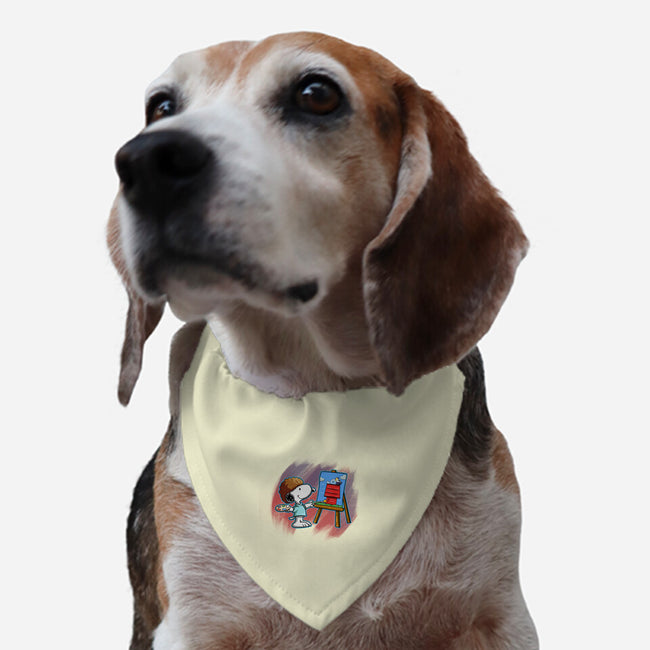 Paint My Friend-Dog-Adjustable-Pet Collar-nickzzarto