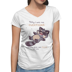 No Thoughts Raccoon