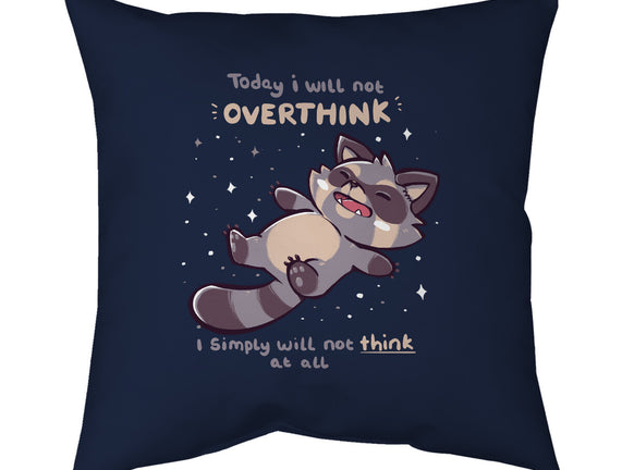 No Thoughts Raccoon