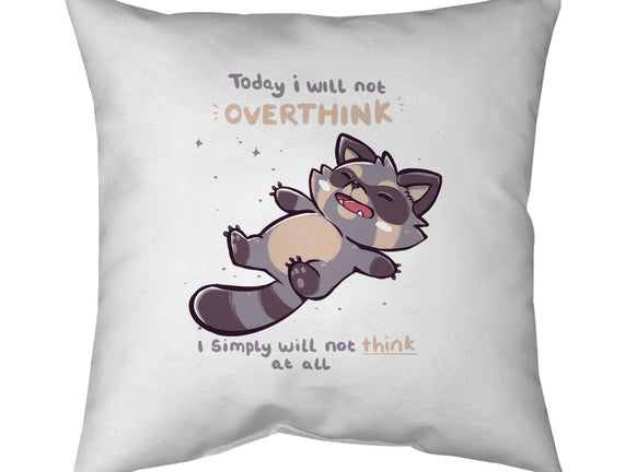 No Thoughts Raccoon