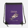 No Thoughts Raccoon-None-Drawstring-Bag-TechraNova