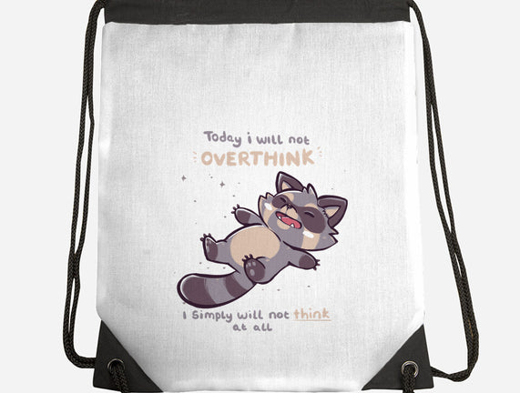 No Thoughts Raccoon