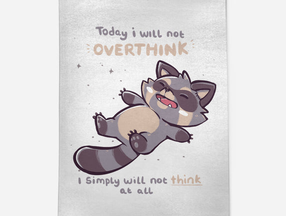 No Thoughts Raccoon