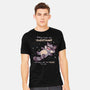 No Thoughts Raccoon-Mens-Heavyweight-Tee-TechraNova