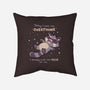 No Thoughts Raccoon-None-Non-Removable Cover w Insert-Throw Pillow-TechraNova