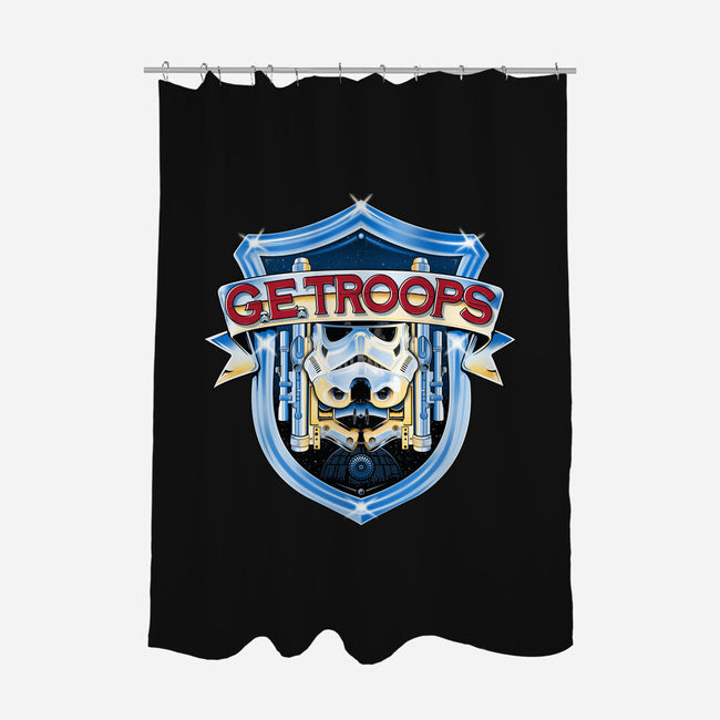 G.E. TROOPS-None-Polyester-Shower Curtain-CappO