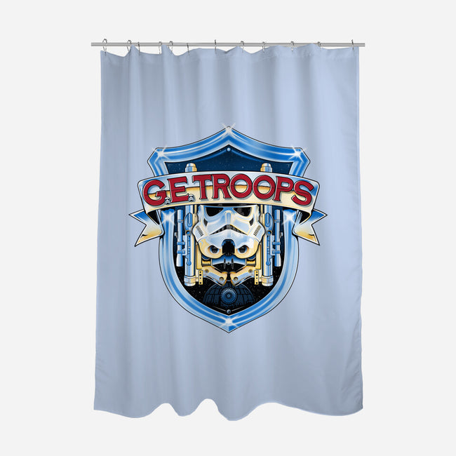 G.E. TROOPS-None-Polyester-Shower Curtain-CappO