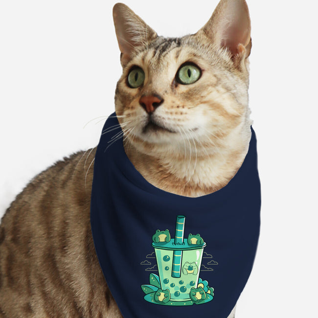 Bubble Toad-Cat-Bandana-Pet Collar-tobefonseca