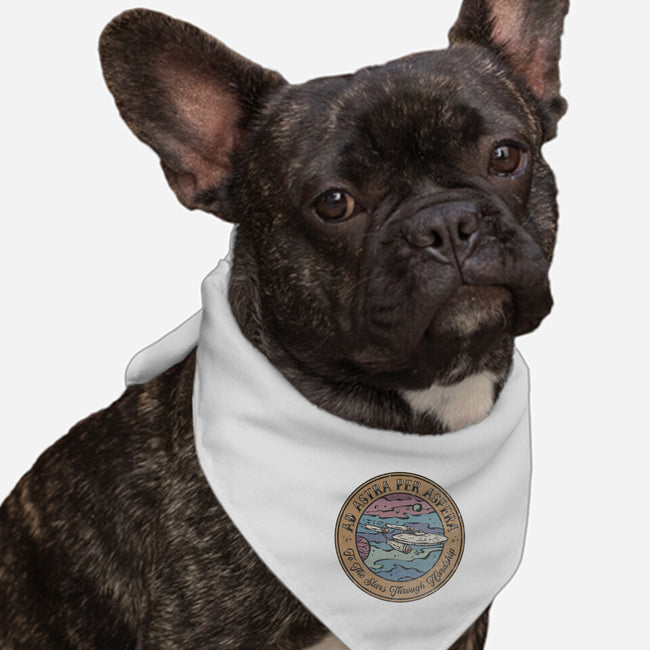 Ad Astra Per Asprea-Dog-Bandana-Pet Collar-kg07