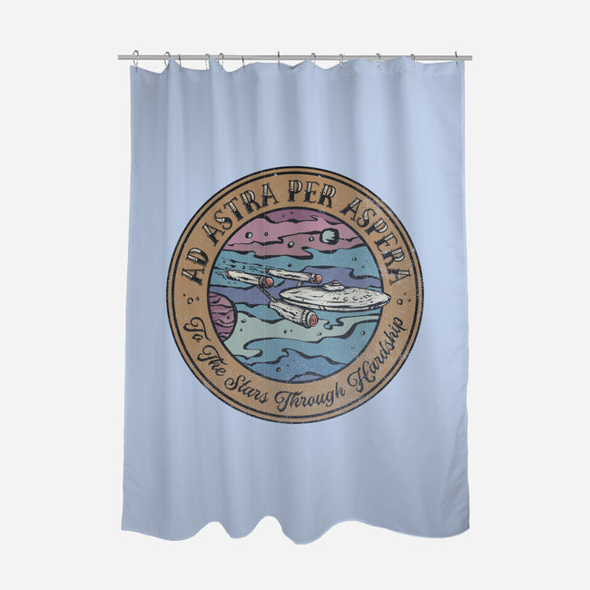 Ad Astra Per Asprea-None-Polyester-Shower Curtain-kg07