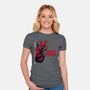 Hey I Saw That-Womens-Fitted-Tee-rocketman_art