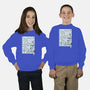 Doodle Heeler-Youth-Crew Neck-Sweatshirt-Xentee