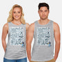 Doodle Heeler-Unisex-Basic-Tank-Xentee